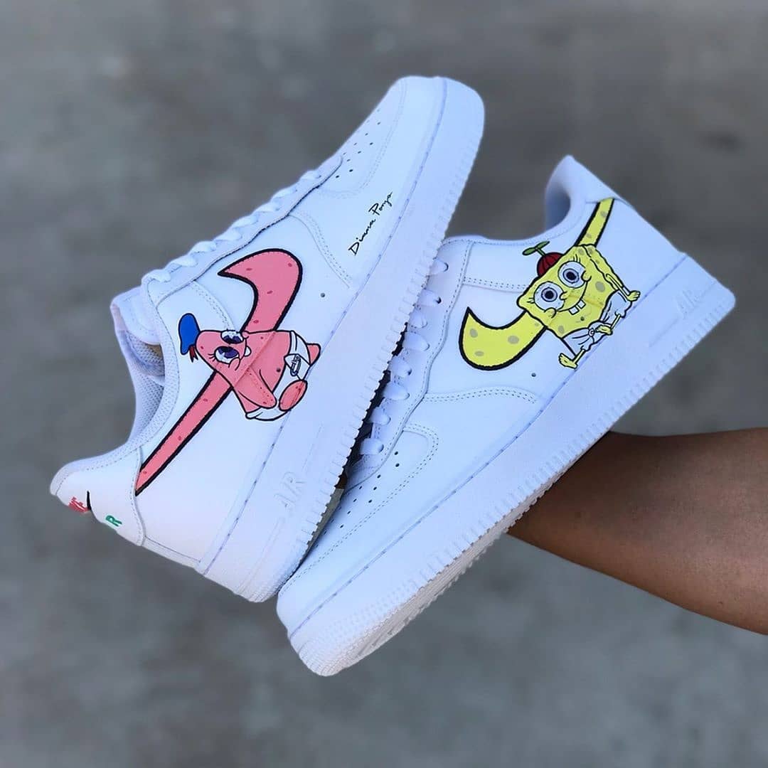 Nike air force 1 bob esponja Clearance