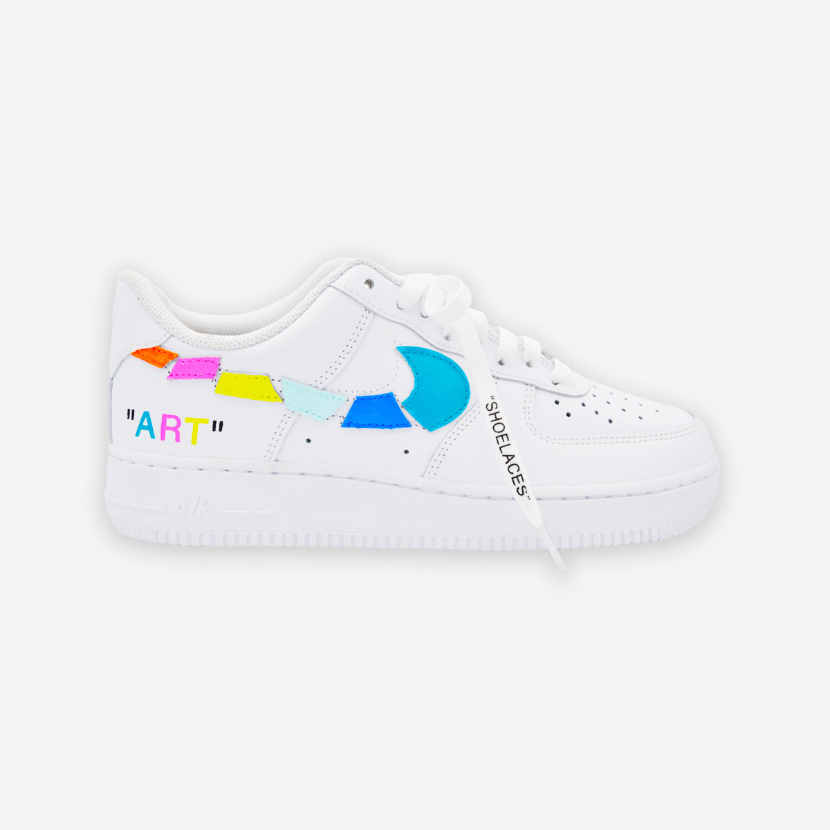 nike air force 1 destroyed swoosh