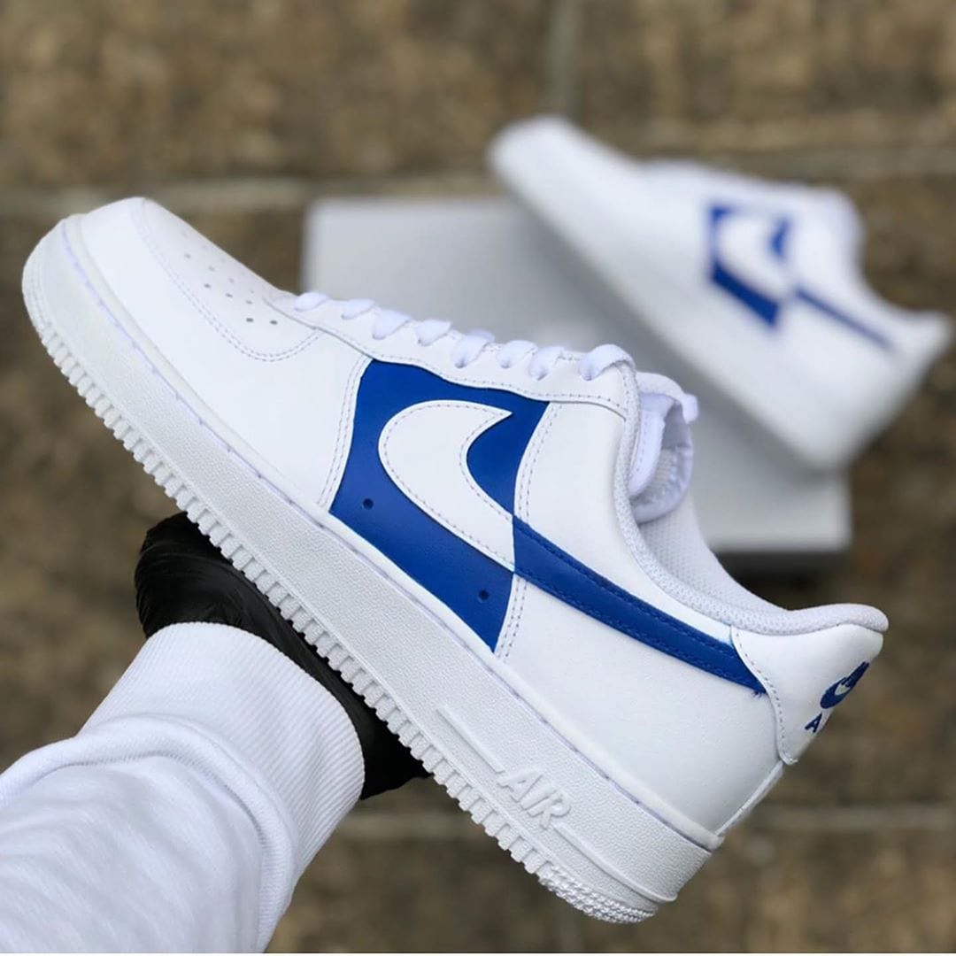 Leeds vertrouwen Geruststellen Nike Air Force 1 Blue 'n White – CustomSneaker