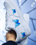 Nike Air Force 1 - Blue Butterflies
