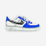 Nike Air Force 1 Blue Sketch