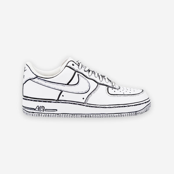 nike air force 1 cartoon custom