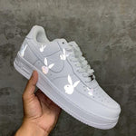 Nike Air Force 1 Playboy Bunny Reflective