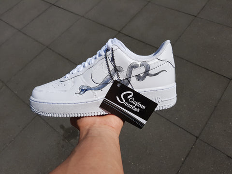 Nike Air Force 1 Grey Snake