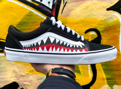 Vans Old Skool x BABE SHARK TEETH'S