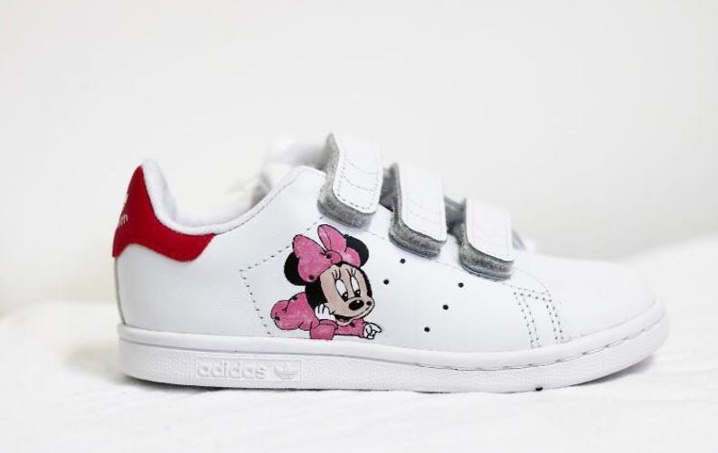 Baby - Adidas Stan Smith - Minnie Mouse – CustomSneaker