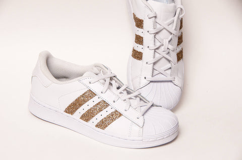 Adidas Superstar - Gold Glitter