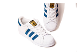 Adidas superstar top glitter stripes