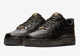 Nike Air Force 1 Black Gold Splattered